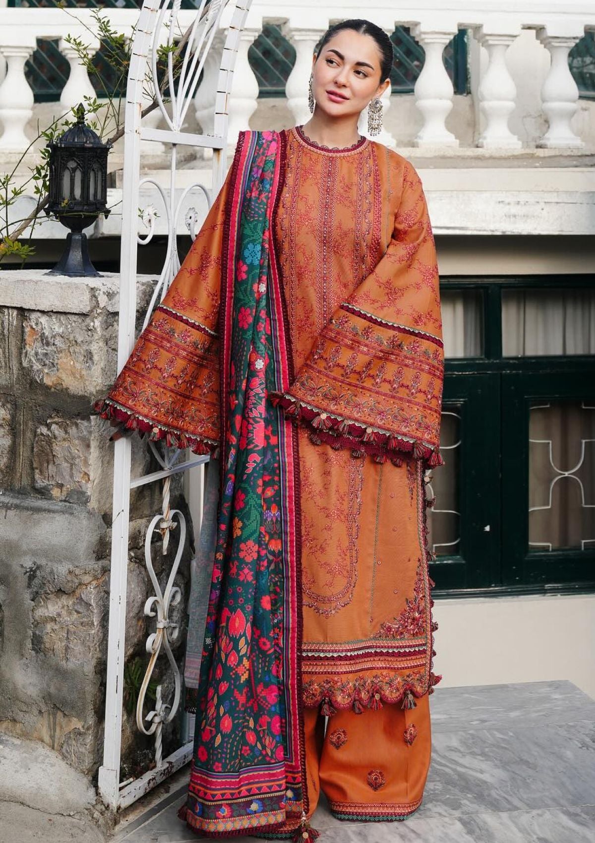 Winter Collection - Hussain Rehar - Winter Shawl 24 - Tamar