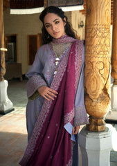 Winter - Mushq - Hemline Bukhara - Unstitched 26 - Old City Bloom