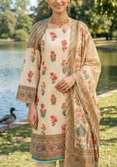 Lawn - Rubaaiyat - R Prints 26 - Volume 2 - RP2#05 - Cream