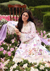 Lawn - Sardinia - Embroidered Eid Edit 26 - SC#1701 - Lavender Clouds