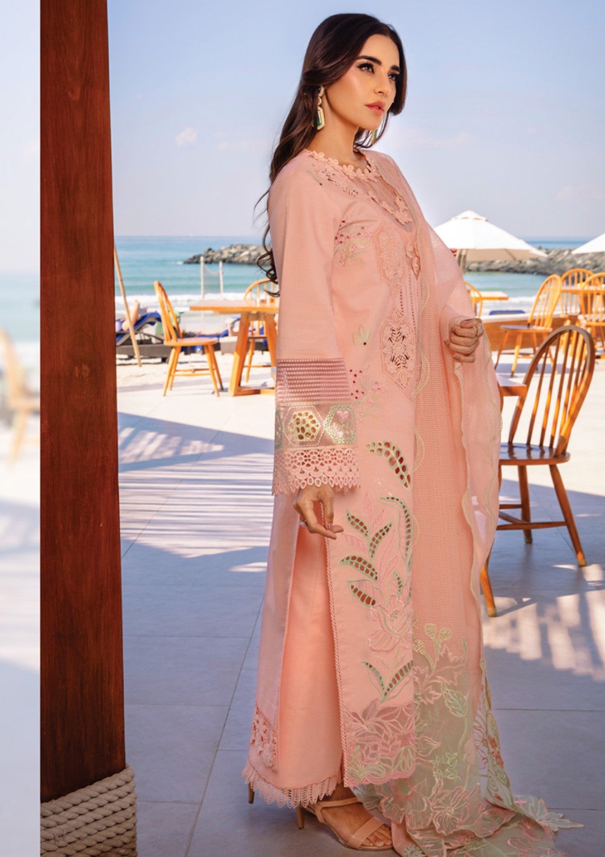 Lawn - Rang Rasiya - Premium - Summer 25 - RR#08 - Bareeha