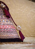 Bags Collection - Sadias Collection - Potli - D#08 Purple Mehrab