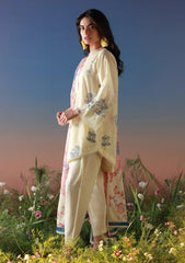 Lawn - Sahar - Mirha 26 - SS1-26-15 - Buttercream Botanica