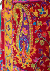 Pashmina Kalamkari Shawl D - 04 - D Maroon