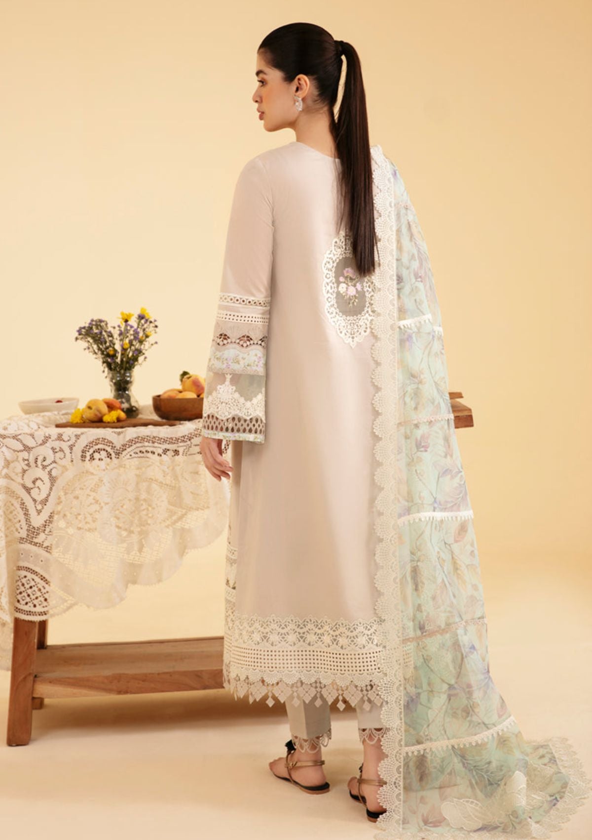 Lawn Collection - Qalamkar - Qlinekari 24 - SQ#13 - AYSEL