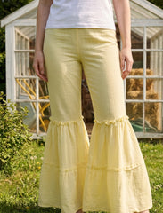 Pret - Moven - Cotton Linen Trouser - Yellow