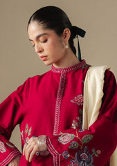 Winter - Coco By Zara Shahjahan - Unstitched 25 - CWU#3B - BERRY