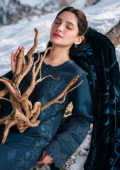 Winter - Rang Rasiya - Carnation Unstitched 26 - RR#04 - Serein