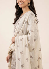 Winter - Rubaaiyat - Pashmina Embroidered 26 - D#07 - Fawn