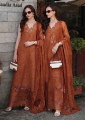 Lawn - Noor by Saadia Asad - Luxury Eid - Schiffli Laserkari 26 - D#06