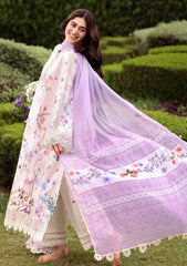 Lawn - Sardinia - Embroidered Eid Edit 26 - SC#1701 - Lavender Clouds