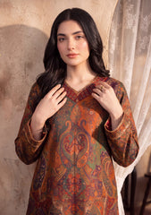 Pret - Riwaj - Silk Kani Zari Jamawar Shirt - Multi
