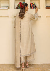 Winter - Sahar - Khaddar/Shawl - Unstitched 25 - AW2-25-01 - Opal White