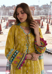 Lawn - Kahf Premium - Aangan Chiffon Prints 26 - KPS#08A - ZARAFSHAN