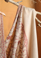 Pashmina Kashmiri Jaaldar Shawl D#121 - Skin