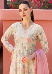 Lawn - Farasha - Aurea - Eid Summer 25 - Meadow Blush