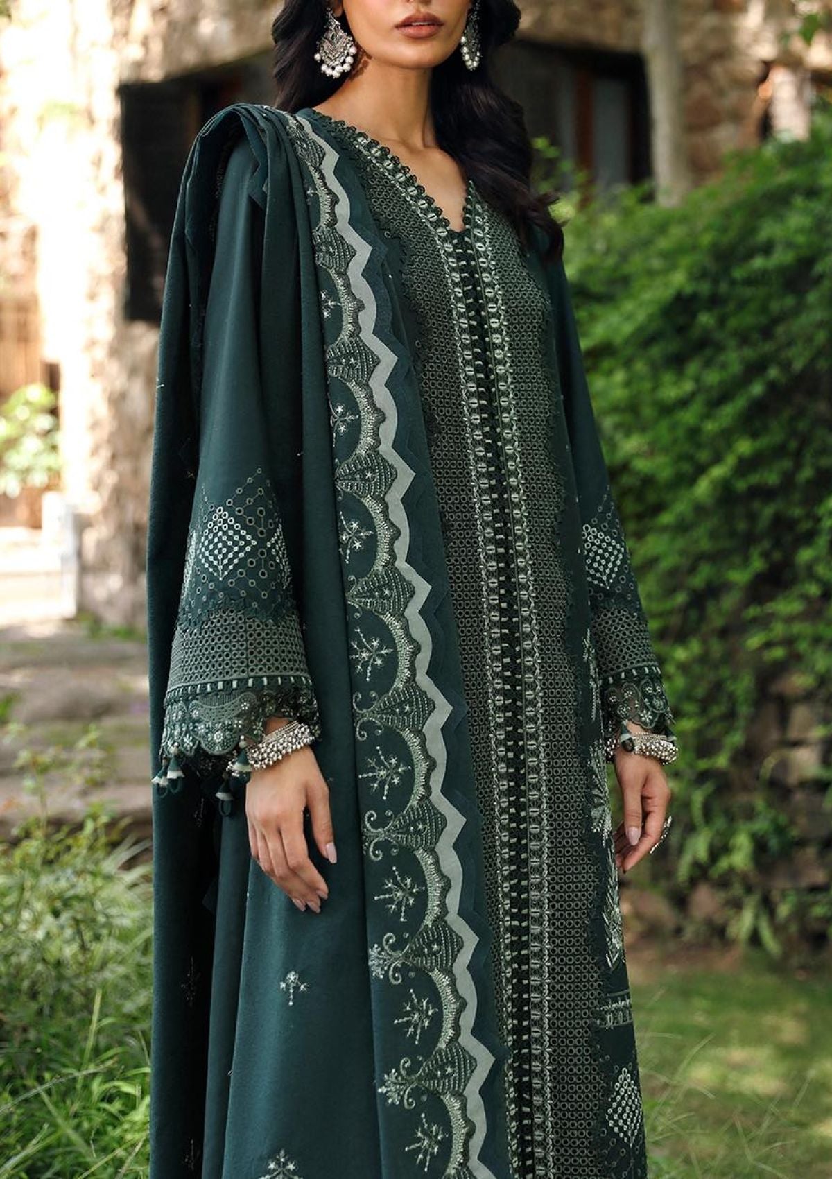 Winter Collection - Qalamkar - Qlinekari - Linen 24 - QLK24#05 - Ailis