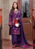 Winter Collection - Maryam Hussain - Winter Shawl 24 - D#4 - Plum