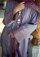 Winter - Mushq - Hemline Bukhara - Unstitched 26 - Old City Bloom