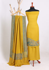 Winter - Riwaj - Pashmina Jamawar Suit - Patch Work - D#01 - Multi