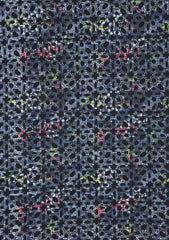 Elite Men China Dull Silk Unstitched Waistcoat Fabric - D#06 - Multi