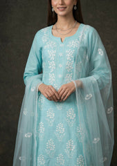 Formals - Riwaj - Fancy 26 -  Thread Work - 2 Pcs - D#02 - LS Green