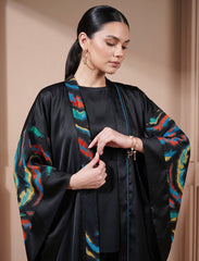 Pret - Moven - Silk Jacquard Women's Shrug - Black
