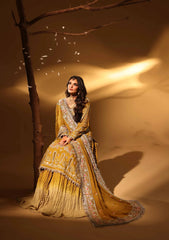 Formals - Aylin - Silk Edit - Unstitched 25 - Mustard Charm