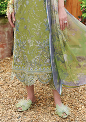 Lawn - Mushq - Hemline Secret Garden 26 - Beyond The Trail Of Petals - MB#404 - Whispering Ivy