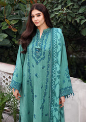 Winter - Cross Stitch - Khaddar Unstitched 25 - KAR#101 - FLEUR WHISPER