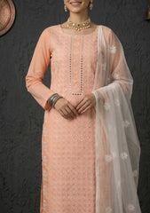Formals - Riwaj - Fancy 26 -  Thread Work - 2 Pcs - D#01 - Peach