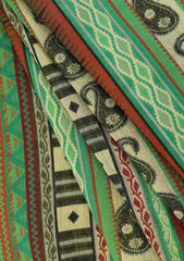 Elite Men Raw Silk Jacquard Unstitched Waistcoat Fabric