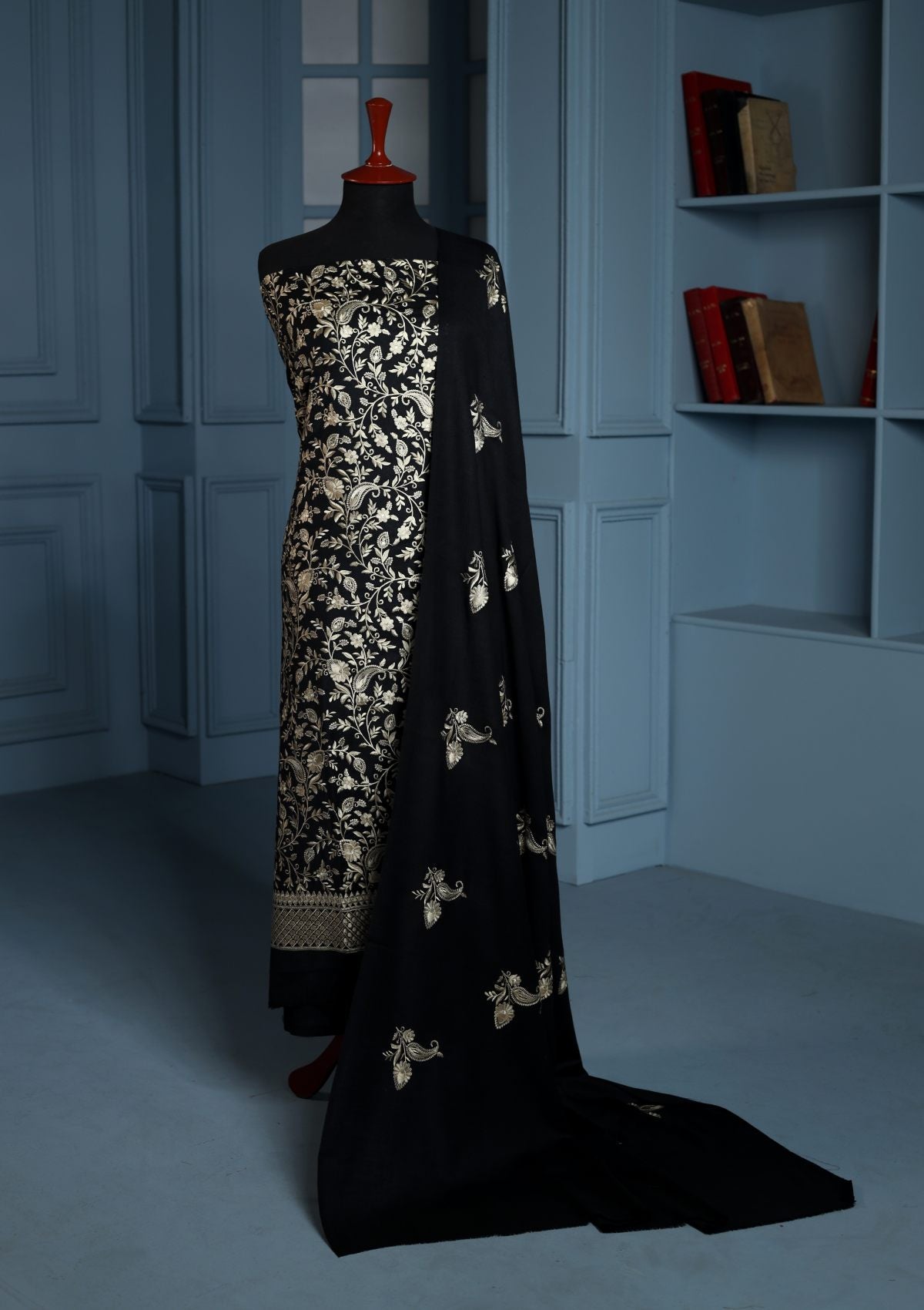 Winter Collection - Riwaj - Pashmina Embroidered Suit - Volume II - D#07 (H)