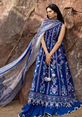 Lawn - Sadaf Fawad Khan - Siraa - Luxury 26 - Neel