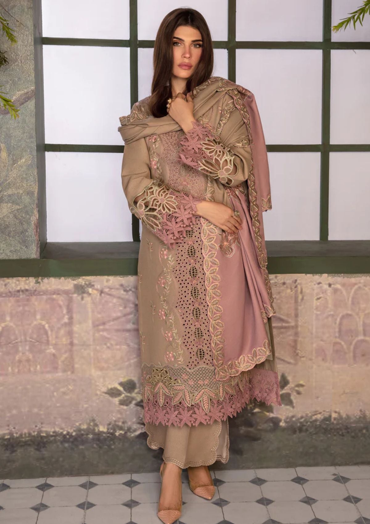 Winter Collection - Rang Rasiya - Premium Edit 24 - RRP#09 - Cappuccino