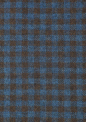 Cavani Lambs Silver Cloud Wool Fabric - B Blue