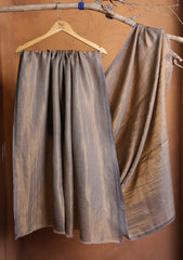 Pashmina Plain Shaded Shawl D#08 - B Grey