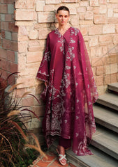 Lawn - Cross Stitch - Eid Edit-II - LWN#0222 - PLUM ESSENCE