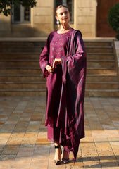 Winter - Rang Rasiya - Carnation 25 - Luxury Shawl Edit - CWD#11 - Espresso