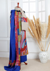 Winter - Riwaj - Pashmina Embroidered Suit - Edit 25 - D#11 - Multi