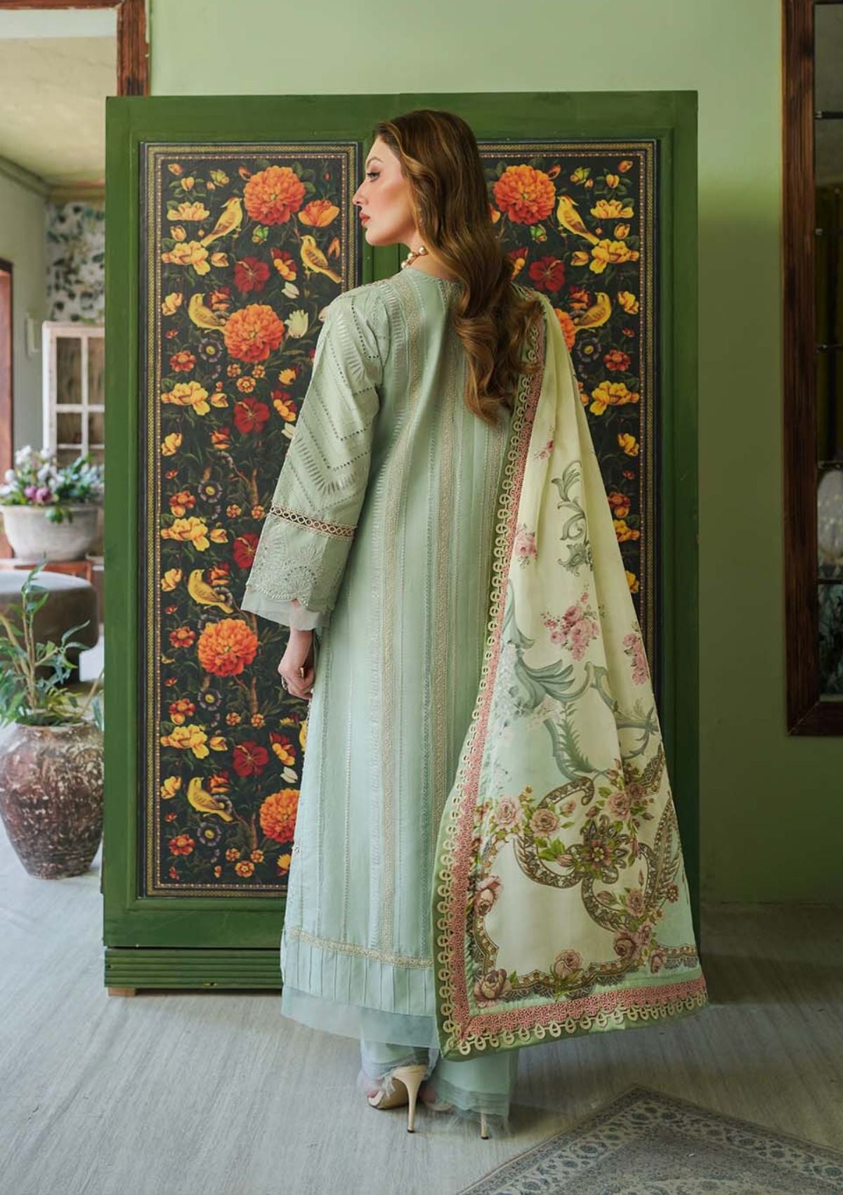 Lawn Collection - Zarqash - Tresor - Luxury Lawn 24 - ZQT#09 - GISELLE