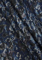 Elite Men Yarn Count Selvage Check Satin Cotton Fabric - B Multi