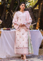 Lawn - Rubaaiyat - Luxe Attire 25 - D#07 - POWDER PINK