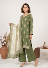 Winter - Rubaaiyat - Bana Dora Linen 26 - D#09 - GREEN