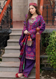 Winter Collection - Maryam Hussain - Winter Shawl 24 - D#4 - Plum