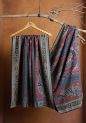 Pashmina Jamawar Shawl D#17 - B Zink