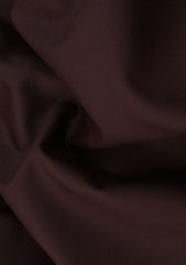 Reda Solid Weave Super 110's Wool Fabric - R Brown