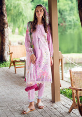 Lawn - Roheenaz - Garden Veil - Printed 25 - RGV#03-B - Rosey Daze