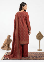 Winter - Rubaaiyat - Bana Dora Linen 26 - D#06 - MAROON