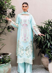 Lawn - MM Manara - Magnolia Garden 25 - MG#10 - Azure